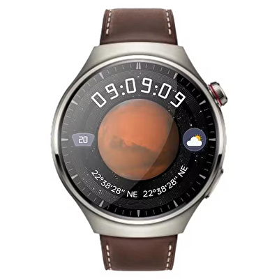 SUNIX WT 4 Pro Kahverengi Akıllı Saat