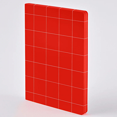 NUUNA Graphic L - Break The Grid Red Defter