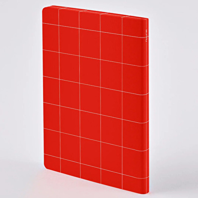 NUUNA Graphic L - Break The Grid Red Defter