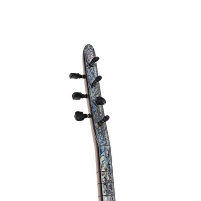 Çınar Ağacı Gövde Sedef Klavye Uzun Sap Bağlama