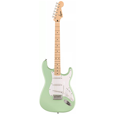 Squier FSR Sonic Stratocaster Akçaağaç Klavye WPG Surf Green Elektro Gitar