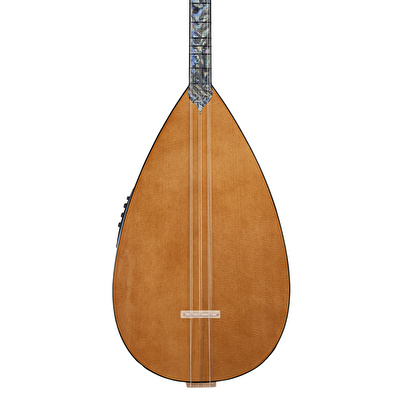 Maun Ağacı Gövde Sedef Klavye Kısa Sap EQ Sistemli Bağlama