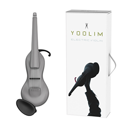 YOOLIM NOVIA NV-VLN4-GY 4/4 Elektro Keman - Gri