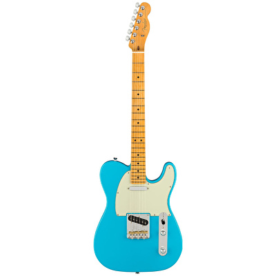 Fender American Professional II Telecaster Akçaağaç Klavye Miami Blue Elektro Gitar