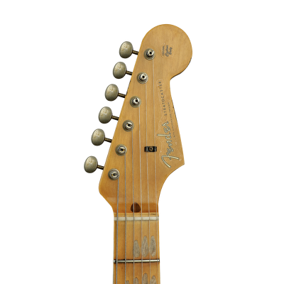 FENDER Custom Shop 1957 Stratocaster Journeyman Relic Akçaağaç Klavye Black Elektro Gitar