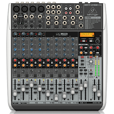 BEHRINGER QX1622USB	16 Giriş 2/2 Bus Analog Mikser