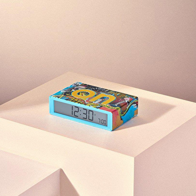 LEXON Flip + Alarm Saat X Jean-Michel Basquiat Skull