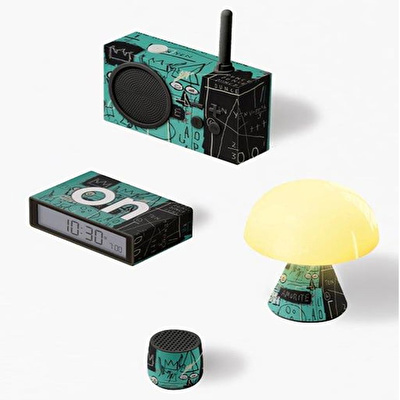 LEXON Flip + Alarm Saat X Jean-Michel Basquiat Pi