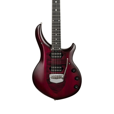 Music Man John Petrucci Majesty 6 Abanoz Klavye Amaranth Red Elektro Gitar