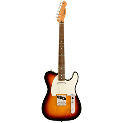 Squier Classic Vibe '60s Custom Telecaster Laurel Fingerboard 3-Color Sunburst Elektro Gitar