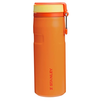 STANLEY The IceFlow™ Bote Twist Flip 0.47L / 16oz Goldenrod Coral