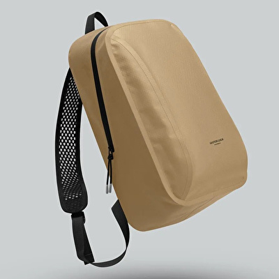 GASTON LUGA Lightweight Duo Seal Laptop Bölmeli Sırt Çantası  14" - Latte