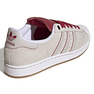 ADIDAS Superstar II Beyaz / Kırmızı Unisex Ayakkabı