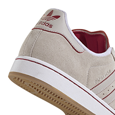 ADIDAS Superstar II Beyaz / Kırmızı Unisex Ayakkabı