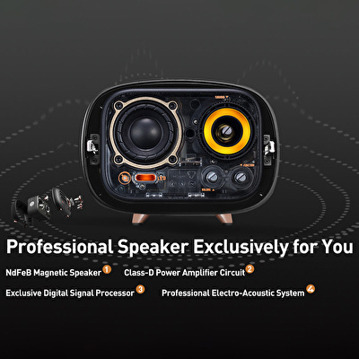 MUZEN Radio Kignt (RGB Bluetooth Hoparlör)