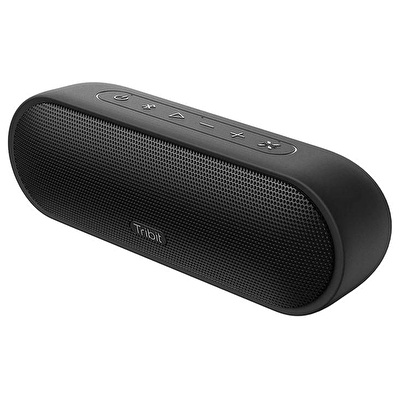 Tribit MaxSound Plus T-BTS25S 2x12W 20 Saat Oynatma Süresi IPX7 Su Geçirmez Taşınabilir TWS Bluetooth Hoparlör Siyah