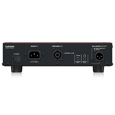TC Electronic BQ250 250W Portatif Bas Kafa Amfisi (Mosfet Preamfi Ve Thrust Compressor)