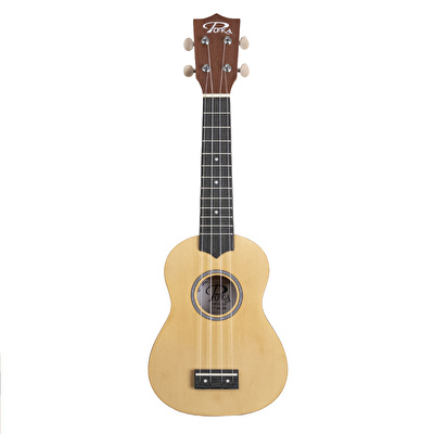 Puka UK21-BN Soprano Kahverengi Ukulele