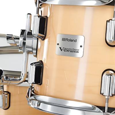ROLAND VAD716 V-Drums Acoustic Design Gloss Natural Elektronik Davul Seti
