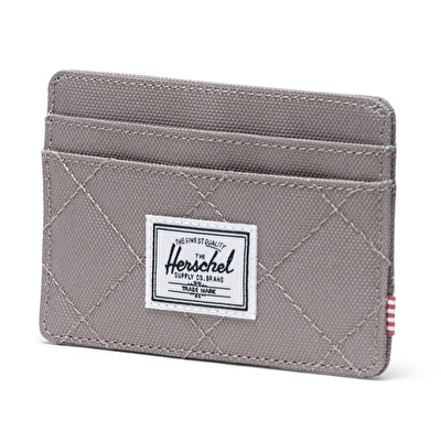HERSCHEL Charlie Rfıd Korumalı Gri Çoklu Kart Bölmeli Kartlık Cüzdan