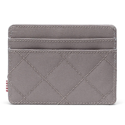 HERSCHEL Charlie Rfıd Korumalı Gri Çoklu Kart Bölmeli Kartlık Cüzdan