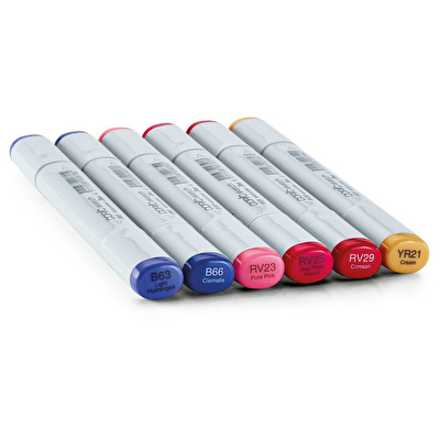 COPIC Sketch 6'lı set Floral Favorites 2