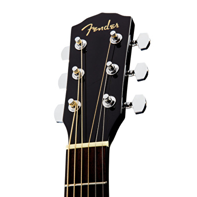 Fender CD-60SCE Ceviz Klavye Black Elektro Akustik Gitar