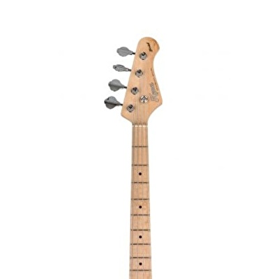 KOZMOS KJB-ALDJJ-GMN-3TS Jazz Bass Akçaağaç Klavye Sunburst Bas Gitar