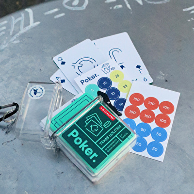 KIKKERLAND Oyun - Poker Oyun Kartı