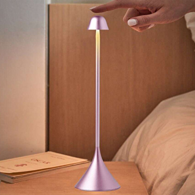 LEXON Steli Bell Led Masa Lambası Pembe