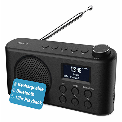 MAJORITY Orwell Saat Radyo Bluetooth Hoparlör