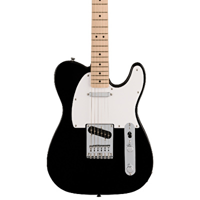 Squier Sonic Telecaster Akçaağaç Klavye Siyah Elektro Gitar