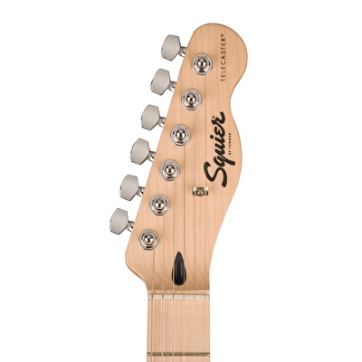 Squier Sonic Telecaster Akçaağaç Klavye Siyah Elektro Gitar