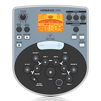 BEHRINGER XD80 USB 8 Parça Elektronik Davul Seti