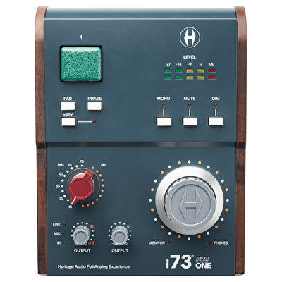 HERITAGE AUDIO i73 PRO ONE 2 Giriş/4 Çıkış USB-C Ses Kartı