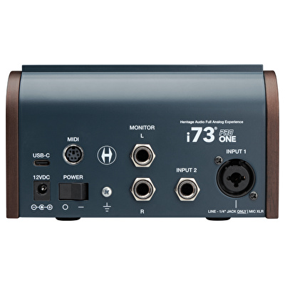 HERITAGE AUDIO i73 PRO ONE 2 Giriş/4 Çıkış USB-C Ses Kartı