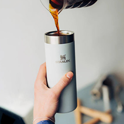 STANLEY The AeroLight™ Transit Mug 0.47L - Fog Metallic - Gri Termos Bardak