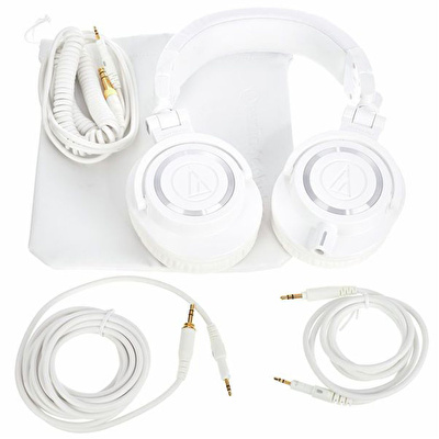 AUDIO TECHNICA ATH-M50XWH Profesyonel Stüdyo Monitör Kulaklık