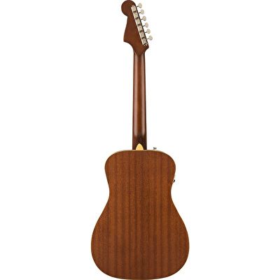 Fender FSR Malibu Player Ceviz Klavye Shell Pink Elektro Akustik Gitar