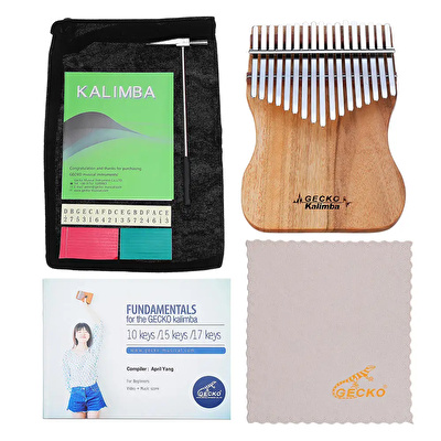 GECKO K17CAP Masif Kafur 17 Nota Kalimba