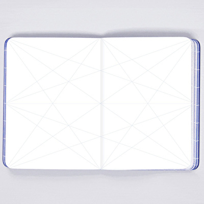 NUUNA Graphic S - Break The Grid Blue Defter