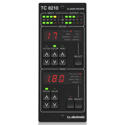 TC Electronic TC8210-DT Reverb Plug-In Hardware Kontrol Cihazı