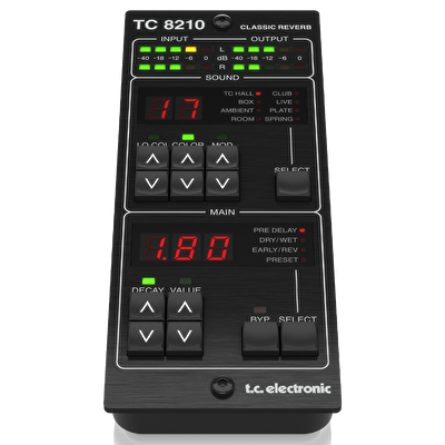 TC Electronic TC8210-DT Reverb Plug-In Hardware Kontrol Cihazı