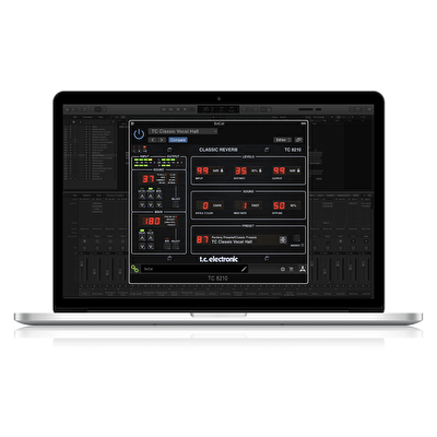 TC Electronic TC8210-DT Reverb Plug-In Hardware Kontrol Cihazı