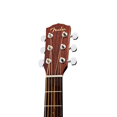 Fender CD-60SCE Dreadnought All Mahogany Ceviz Klavye Elektro Akustik Gitar