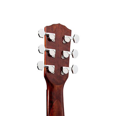 Fender CD-60SCE Dreadnought All Mahogany Ceviz Klavye Elektro Akustik Gitar