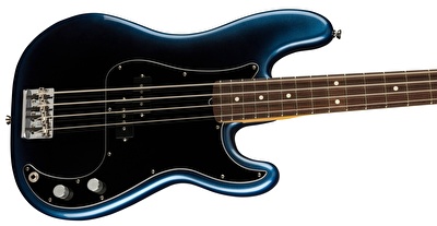 Fender American Professional II Precision Bass Gülağacı Klavye Dark Night Bas Gitar