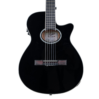 KOZMOS KCG-35CET-BK Elektro Klasik Gitar Siyah