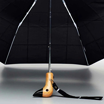ORIGINAL DUCKHEAD Duck Kompakt Şemsiye Black Grid
