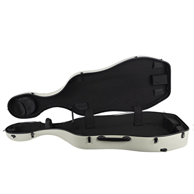 VANETTA XY-130GR 4/4 Fiber Çello Taşıma Çantası (Açık Yeşil)